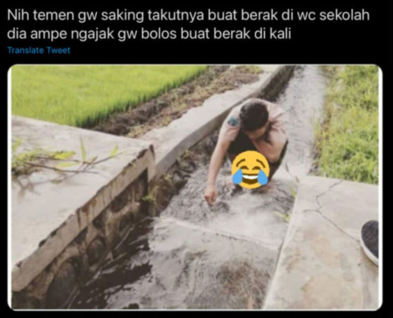 Pengalaman Konyol BAB di Toilet Sekolah. Hanya Bisa Dilakukan Profesional!