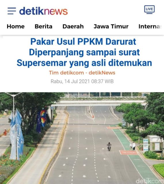 Saking Keselnya dengan Perpanjangan PPKM, Warganet Luapkan Emosi dalam Sederet Meme Kocak ini