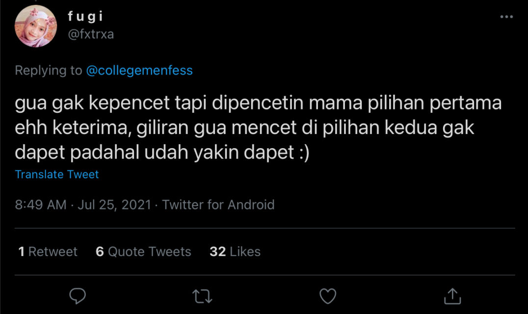 Kocaknya Curhatan Warganet Tentang Salah Jurusan. Drama Awal Kuliah Aja Udah Begini, Gimana Nanti~