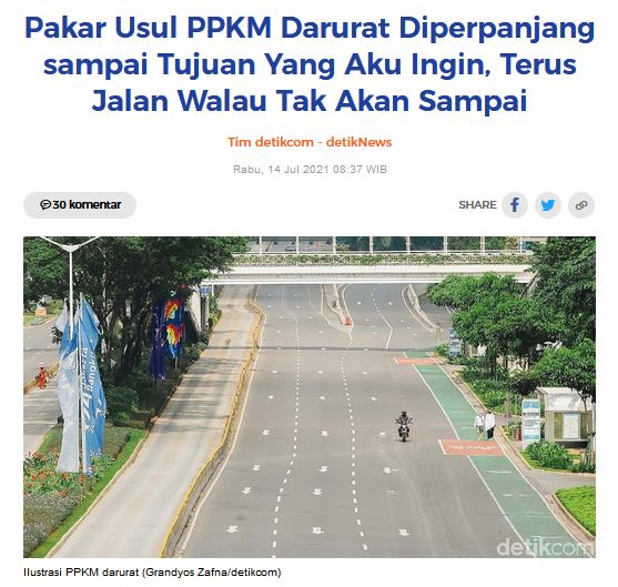 Saking Keselnya dengan Perpanjangan PPKM, Warganet Luapkan Emosi dalam Sederet Meme Kocak ini