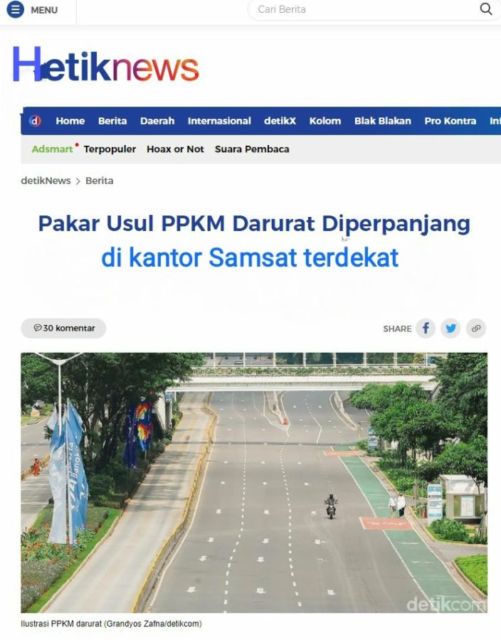 Saking Keselnya dengan Perpanjangan PPKM, Warganet Luapkan Emosi dalam Sederet Meme Kocak ini