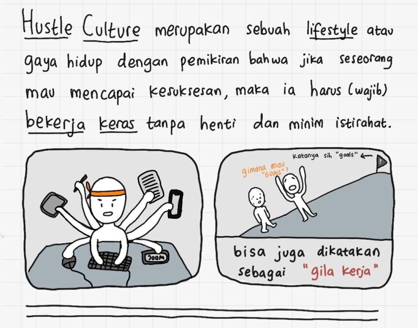 Tren Hustle Culture; Budaya Gila Kerja yang Bikin Lupa Kalau Kita Punya Kehidupan Lainnya