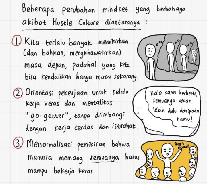 Tren Hustle Culture; Budaya Gila Kerja yang Bikin Lupa Kalau Kita Punya Kehidupan Lainnya