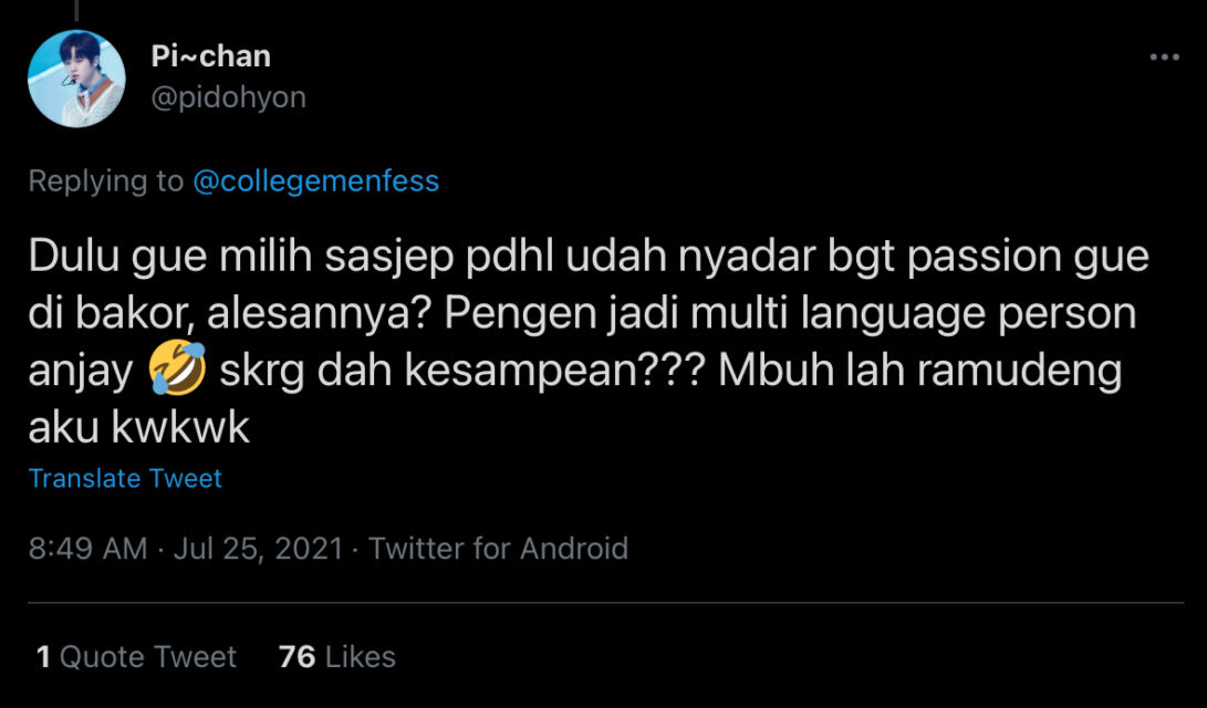 Kocaknya Curhatan Warganet Tentang Salah Jurusan. Drama Awal Kuliah Aja Udah Begini, Gimana Nanti~