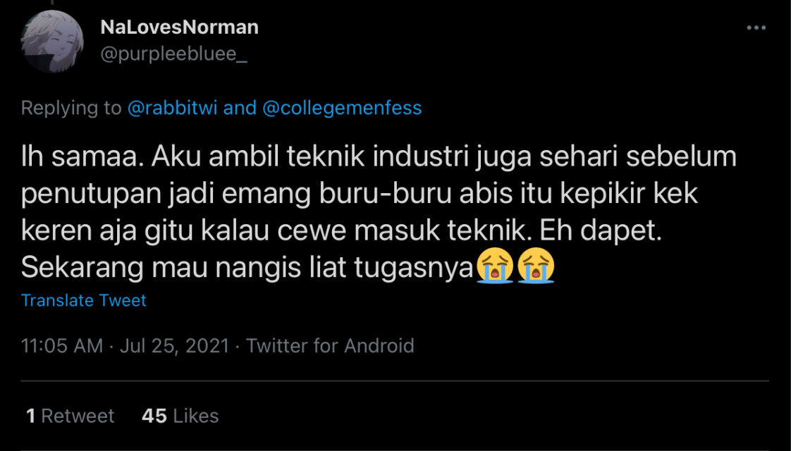 Kocaknya Curhatan Warganet Tentang Salah Jurusan. Drama Awal Kuliah Aja Udah Begini, Gimana Nanti~