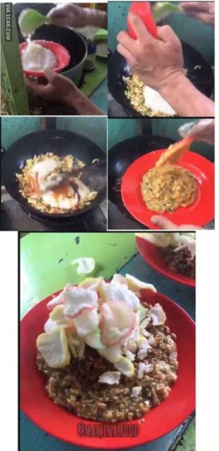 Perdebatan Bubur Diaduk Belum Usai, Kini Ada Cara Lain untuk Menikmati Seporsi Bubur. Haduh! :(