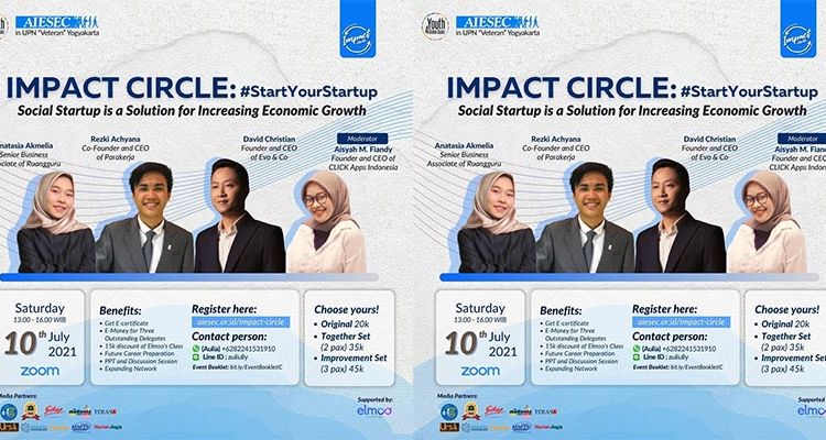 Impact Circle AIESEC in UPN “Veteran” Yogyakarta Ajak Kamu Mengenal Lebih  Jauh Tentang Startup!