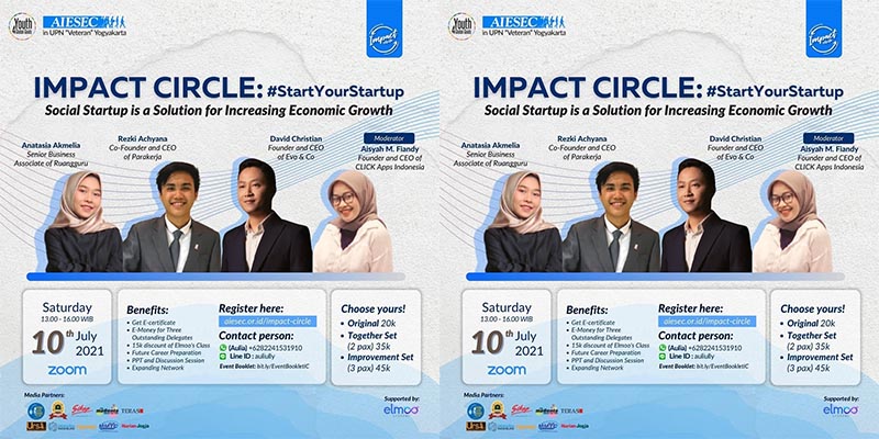 Impact Circle AIESEC in UPN “Veteran” Yogyakarta Ajak Kamu Mengenal Lebih Jauh Tentang Startup!