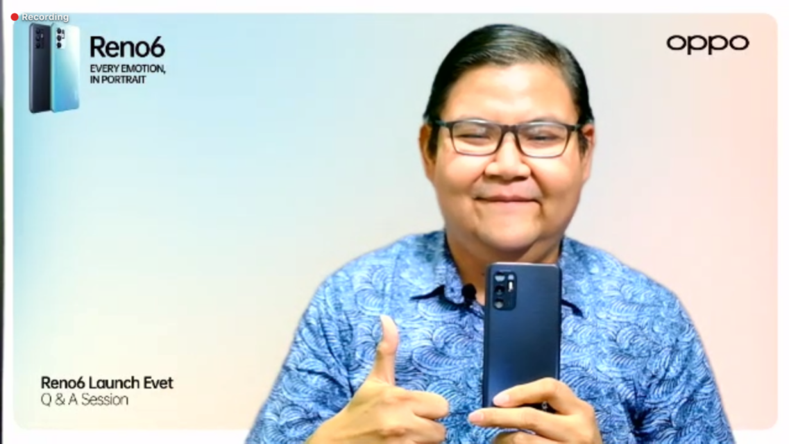 Resmi Meluncur di Indonesia, OPPO Reno6 Tawarkan Pengalaman Videografi Tingkat Lanjut