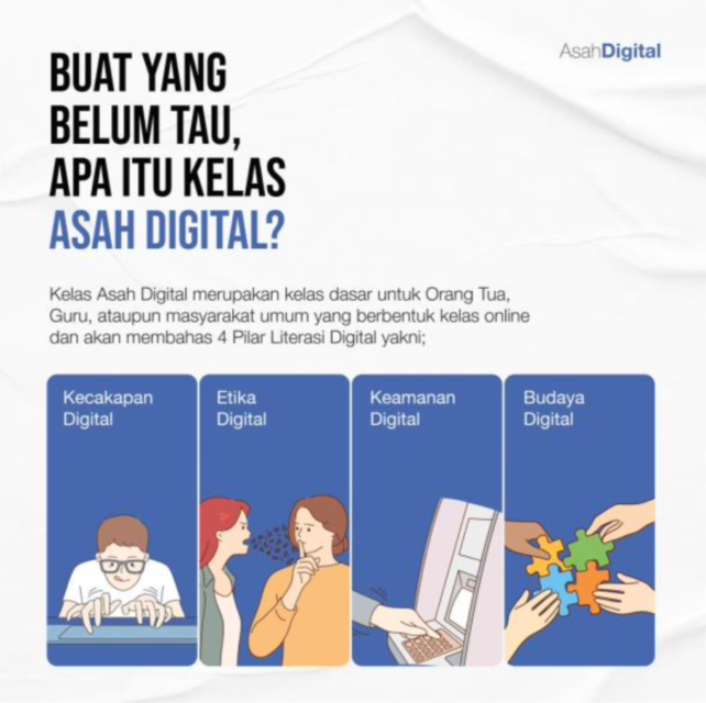 Bersama Facebook, Kemkominfo dan Siberkreasi Akan Gelar 'Kelas Asah Digital' Mulai 21 Juli 2021