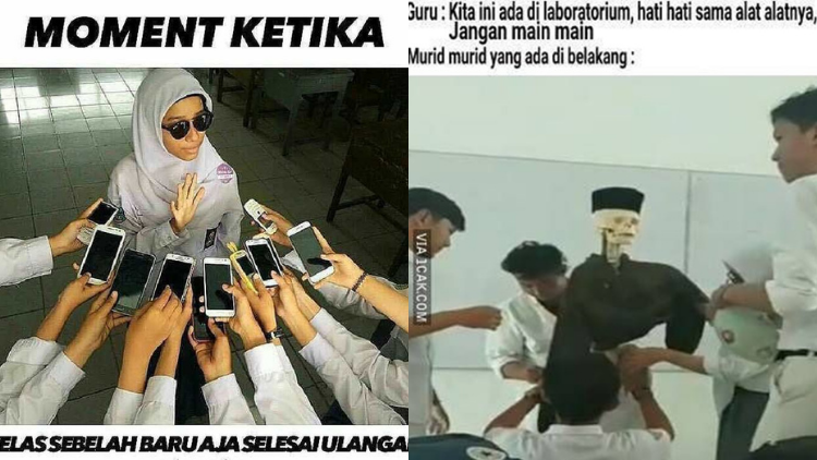 11 Meme Kocak ini Bikin Iri Anak-Anak Sekolah Zaman Sekarang. Kapan Bisa Merasakan Begini, ya? :(