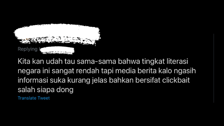 Darurat Literasi, Warganet Facebook Jadi Bulan-bulanan Penduduk Twitter karena Malas Baca. Nah, lo!