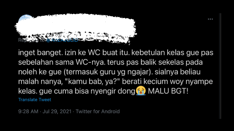 Pengalaman Konyol BAB di Toilet Sekolah. Hanya Bisa Dilakukan Profesional!