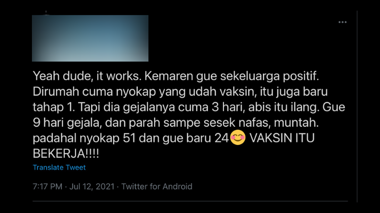 Menepis Serba-Serbi Hoaks Vaksin, para Warganet ini Ceritakan Pengalamannya Setelah Divaksin