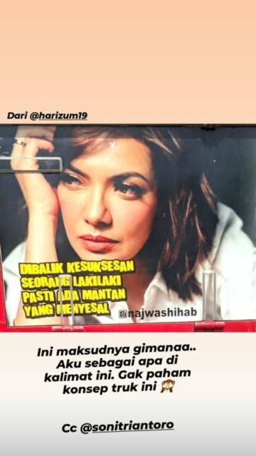 11 Potret Najwa Shihab di Belakang Truk ini Bikin Gagal Fokus. Ternyata Memang Banyak Penggemarnya~