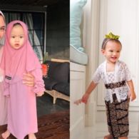 10 Potret Gemas Seleb dan Anak Perempuannya. Mana yang Mukanya Paling Mirip?