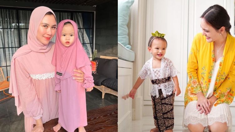 10 Potret Gemas Seleb dan Anak Perempuannya. Mana yang Mukanya Paling Mirip?