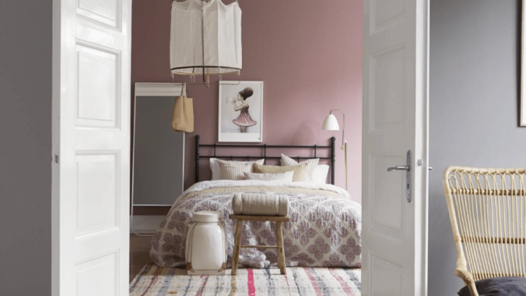 5 Inspirasi Kamar Tidur Warna Lilac, Warna Hits Zaman Now