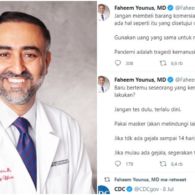 Fakta Tentang Faheem Younus, Dokter Amerika yang Sering Ngetwit Soal Pandemi di Indonesia