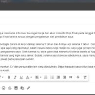 Contoh Body Email Lamaran Kerja Singkat yang Baik & Benar