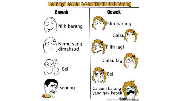 11 Meme yang Buktikan Bahwa Cowok dan Cewek Hidup di Dimensi Berbeda. Kok Bisa Gini, ya? :D