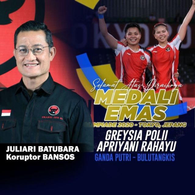 Kesal dengan Pejabat yang Numpang Tenar Lewat Atlet Badminton, Begini Respons Warganet