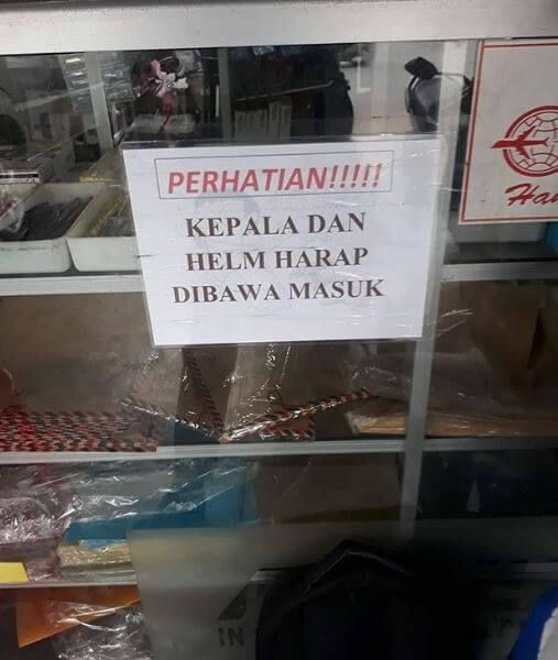 Nggak Cuma Tulisan Dilarang Ngutang, 11 Peringatan Kocak di Toko ini Bukti Susahnya Hadapi Pembeli