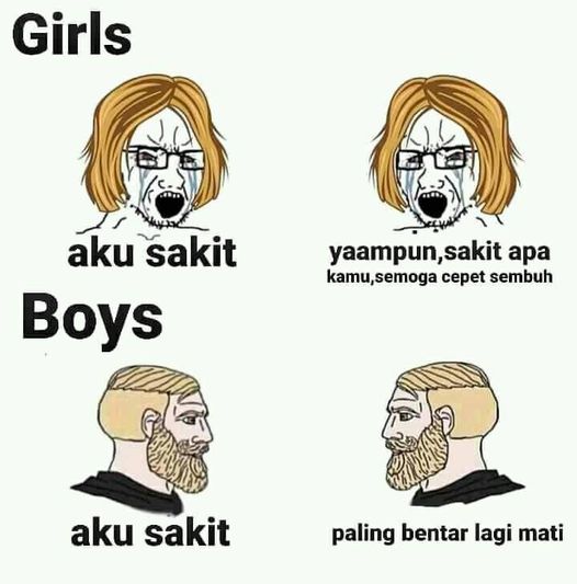 11 Meme yang Buktikan Bahwa Cowok dan Cewek Hidup di Dimensi Berbeda. Kok Bisa Gini, ya? :D