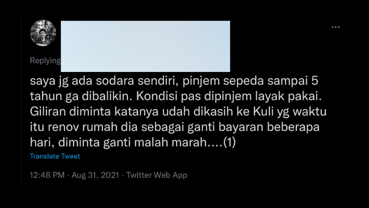 9+ Cerita Warganet ini Buktikan Kalau Mau Pinjami Barang ke Temen itu Bisa Jadi Persoalan Rumit