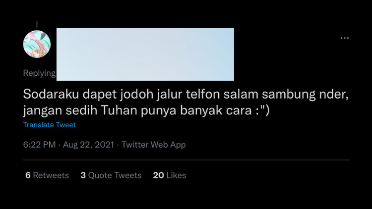 Cerita Warganet Ketemu Jodoh. Bukti Rencana Tuhan Berjalan Lucu~