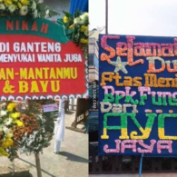 11 Karangan Bunga yang Akan Membuatmu Menyesal Punya Teman Begini. Nggak Ada Akhlak!