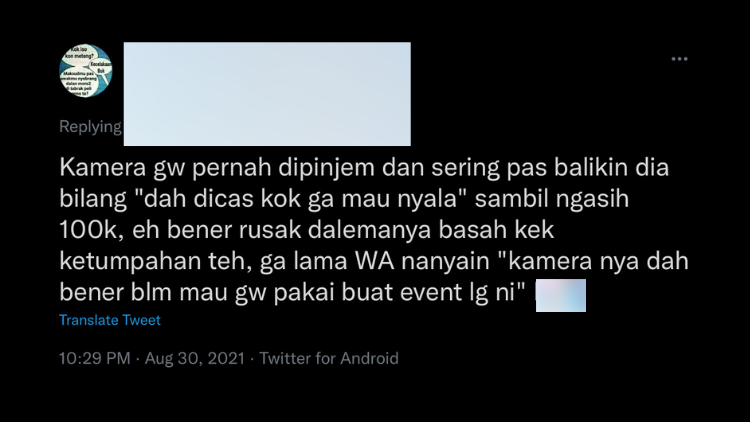 9+ Cerita Warganet ini Buktikan Kalau Mau Pinjami Barang ke Temen itu Bisa Jadi Persoalan Rumit