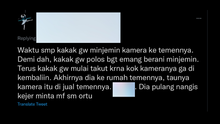 9+ Cerita Warganet ini Buktikan Kalau Mau Pinjami Barang ke Temen itu Bisa Jadi Persoalan Rumit