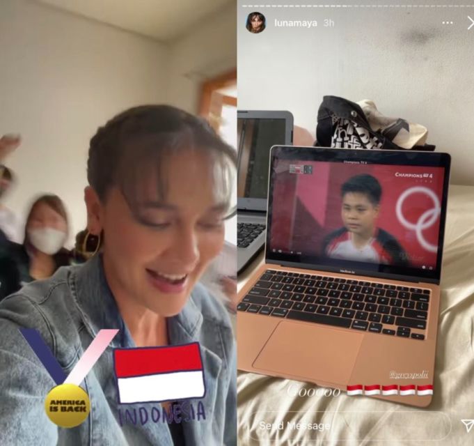 Raih Medali Emas Olimpiade Tokyo 2020, Ini 10 Momen Artis Rayakan Kemenangan Greysia/Apriyani