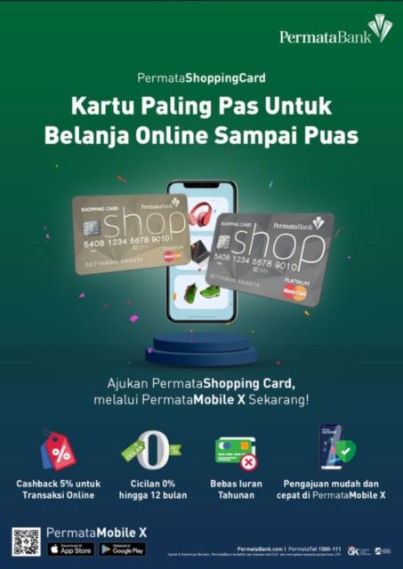 Dukung Peningkatan Belanja Online di Masa PPKM, PermataBank Perkenalkan PermataShoppingCard