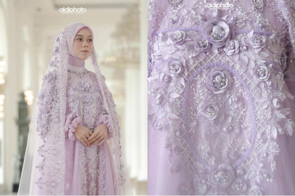 11 Detail Rangkaian Acara Pra Nikah Lesty Kejora dan Rizky Billar. Didominasi Warna Lembut!