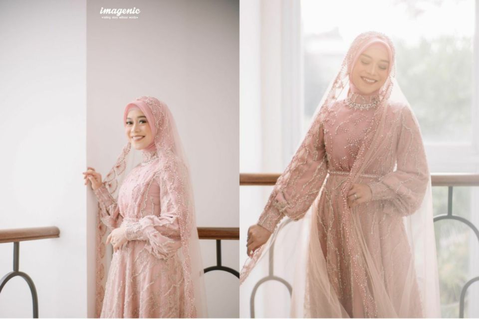 11 Detail Rangkaian Acara Pra Nikah Lesty Kejora dan Rizky Billar. Didominasi Warna Lembut!