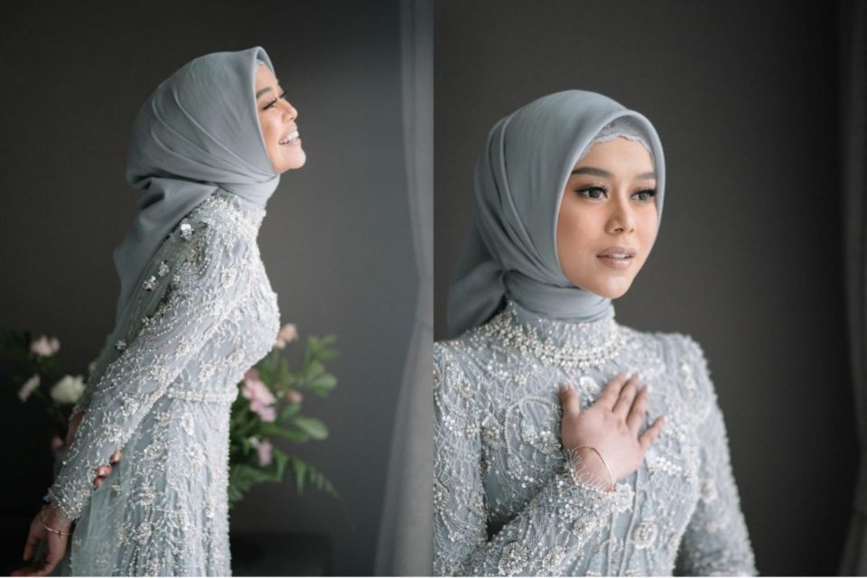 11 Detail Rangkaian Acara Pra Nikah Lesty Kejora dan Rizky Billar. Didominasi Warna Lembut!