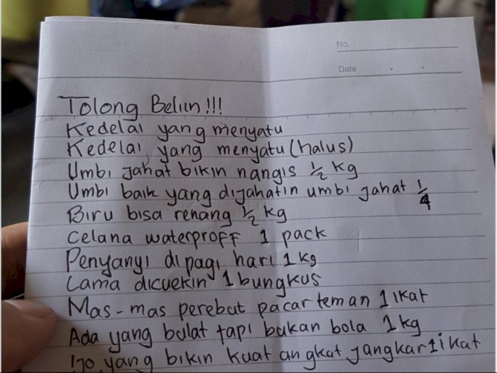 Pesan Penting Untuk Cowok Saat Disuruh Pasangannya Belanja ke Warung. Tenang, Jangan Panik!