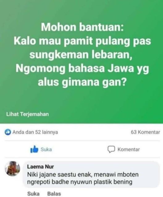 Inilah yang Akan Terjadi Ketika Kamu Minta Saran pada Warganet Facebook. Kocak Betul!