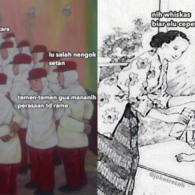 Beginilah Jadinya Kalau Gambar di Buku Pelajaran Anak SD Dibikin oleh Warganet. Ngaco Banget!