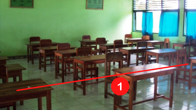 Serba-Serbi Persebaran Bangku Murid di Dalam Kelas. Duduk Depan Bukan Berarti Sok Pintar!