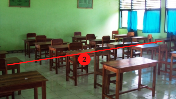 Serba-Serbi Persebaran Bangku Murid di Dalam Kelas. Duduk Depan Bukan Berarti Sok Pintar!