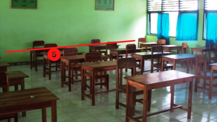 Serba-Serbi Persebaran Bangku Murid di Dalam Kelas. Duduk Depan Bukan Berarti Sok Pintar!