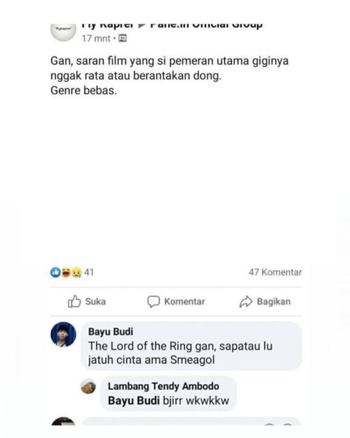 Inilah yang Akan Terjadi Ketika Kamu Minta Saran pada Warganet Facebook. Kocak Betul!