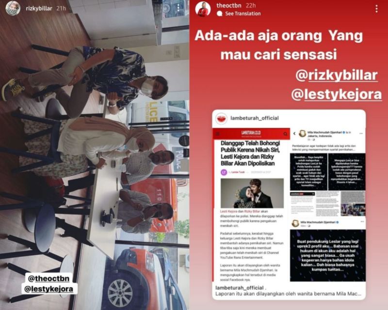 Dianggap Lakukan Pembohongan Publik, Lesty Kejora dan Rizky Billar Terancam Dilaporkan