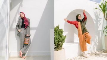 10 Cara Mix and Match Busana Hijab ala Dian Ayu. Nyaman Plus Tetap Terlihat Anggun