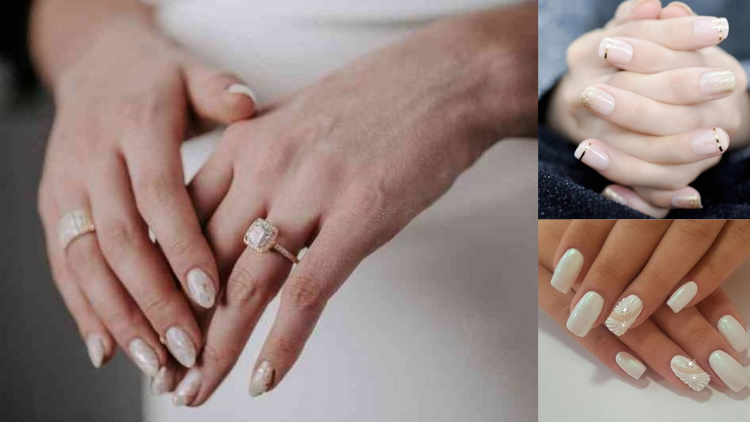 10 Ide Nail Art Wedding yang Simpel dan Elegan