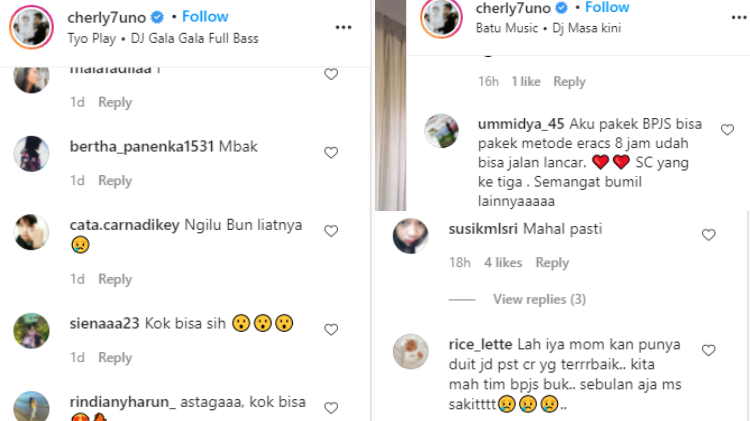 2 Hari Pasca Operasi Caesar Udah Joget TikTok, Cherly Juno Eks Cherrybelle Bikin Warganet Ngilu