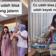 2 Hari Pasca Operasi Caesar Udah Joget TikTok, Cherly Juno Eks Cherrybelle Bikin Warganet Ngilu